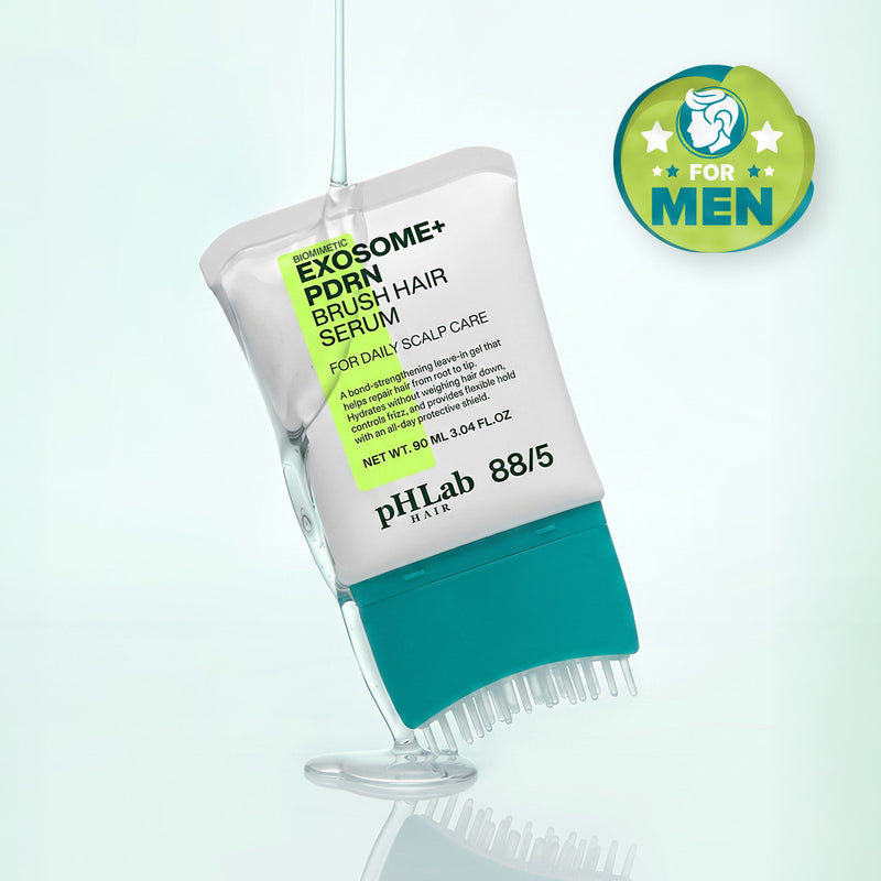 Biomimetic Exosome & PDRN Brush Hair Serum Men - 1