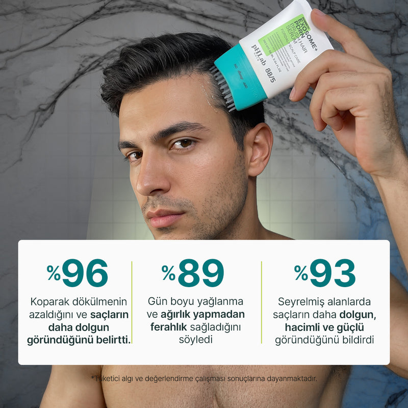 Biomimetic Exosome & PDRN Brush Hair Serum Men - 4
