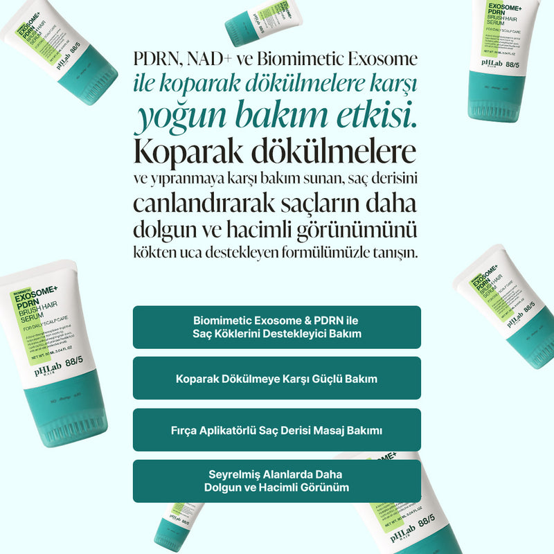 Biomimetic Exosome & PDRN Brush Hair Serum Men - 3