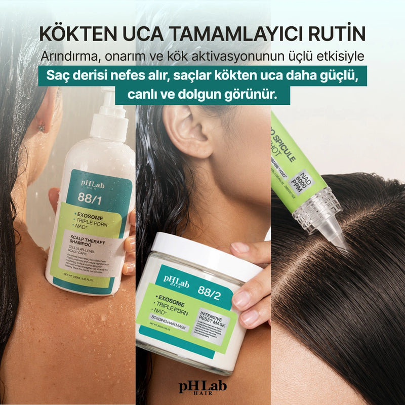 Exosome, NAD+ & Triple PDRN Hair & Scalp Therapy Set