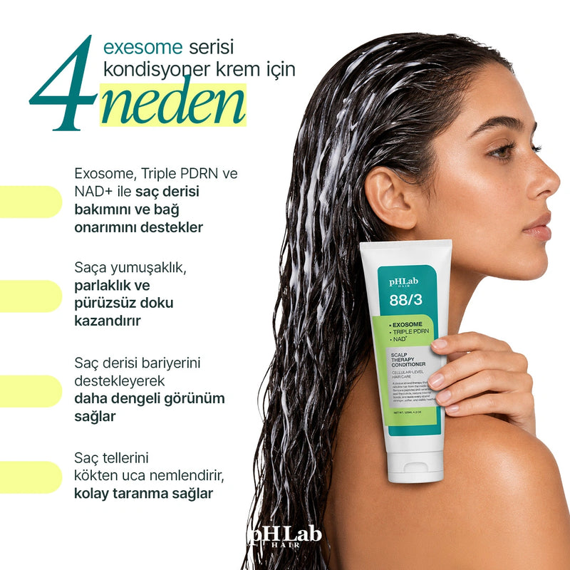 Exosome, NAD+ & Triple PDRN Scalp Therapy Kondisyoner