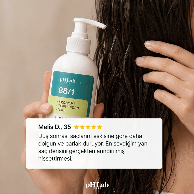 Exosome, NAD+ & Triple PDRN Hair & Scalp Care Şampuan