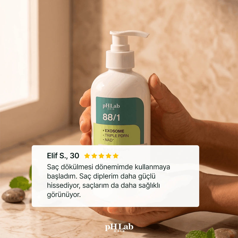 Exosome, NAD+ & Triple PDRN Hair & Scalp Care Şampuan