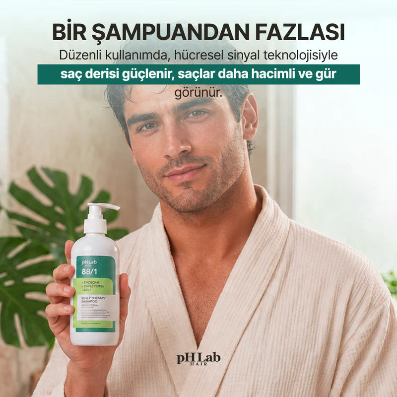 Exosome, NAD+ & Triple PDRN Hair & Scalp Care Şampuan Men - 6
