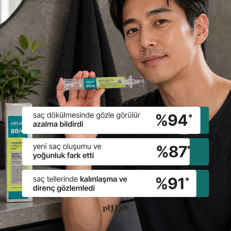 Exosome, NAD+ & Triple PDRN Scalp Shot Men - 10