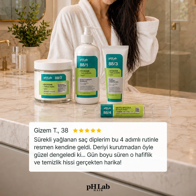 Exosome, NAD+ & Triple PDRN Hair & Scalp Therapy Seti