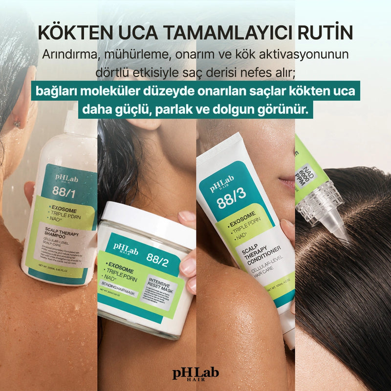 Exosome, NAD+ & Triple PDRN Hair & Scalp Therapy Seti