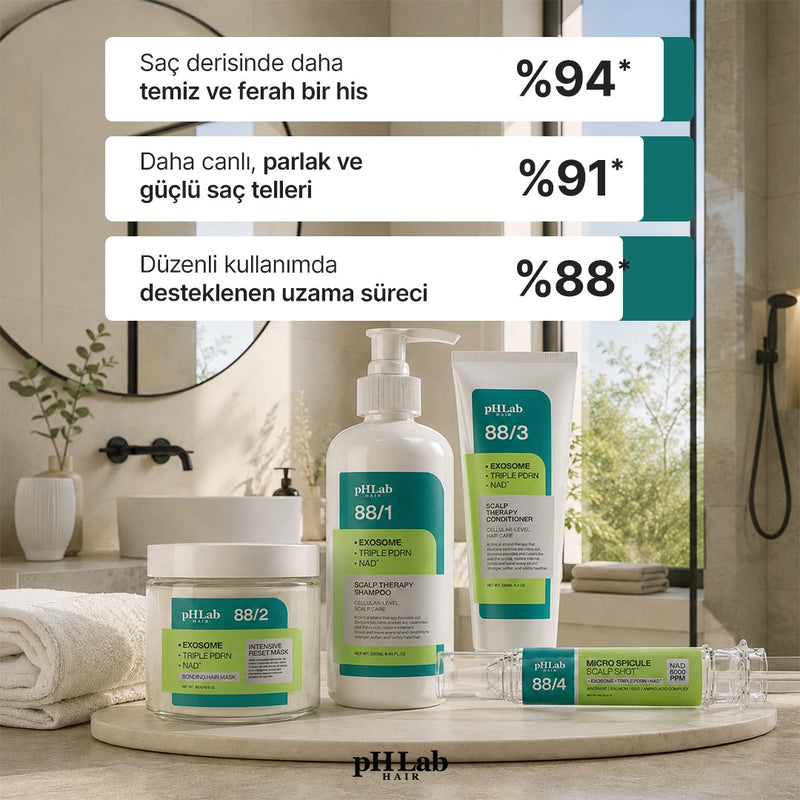 Exosome, NAD+ & Triple PDRN Hair & Scalp Therapy Seti