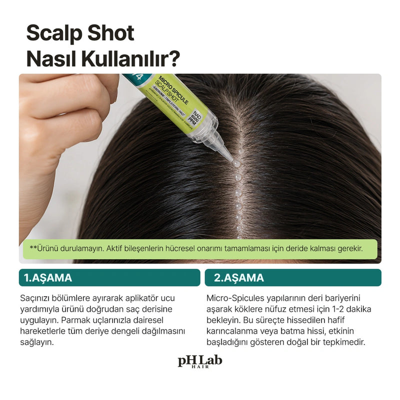 Exosome, NAD+ & Triple PDRN  Scalp Shot
