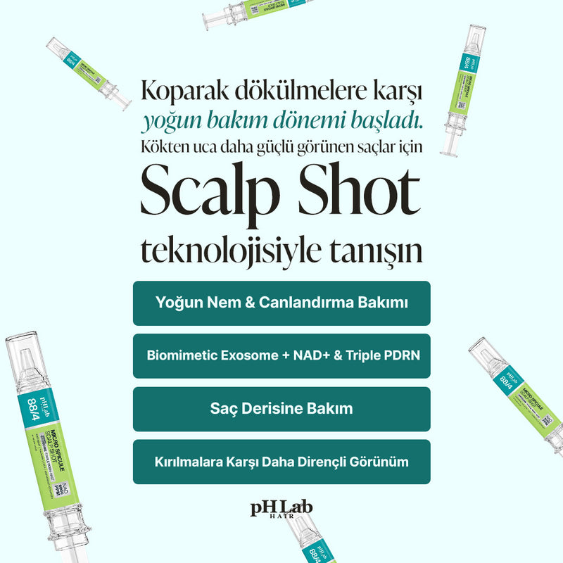 Biomimetic Exosome, NAD+ & Triple PDRN Scalp Shot Men
