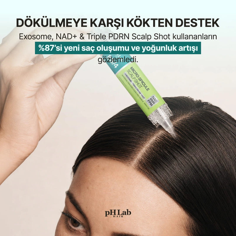 Exosome, NAD+ & Triple PDRN  Scalp Shot
